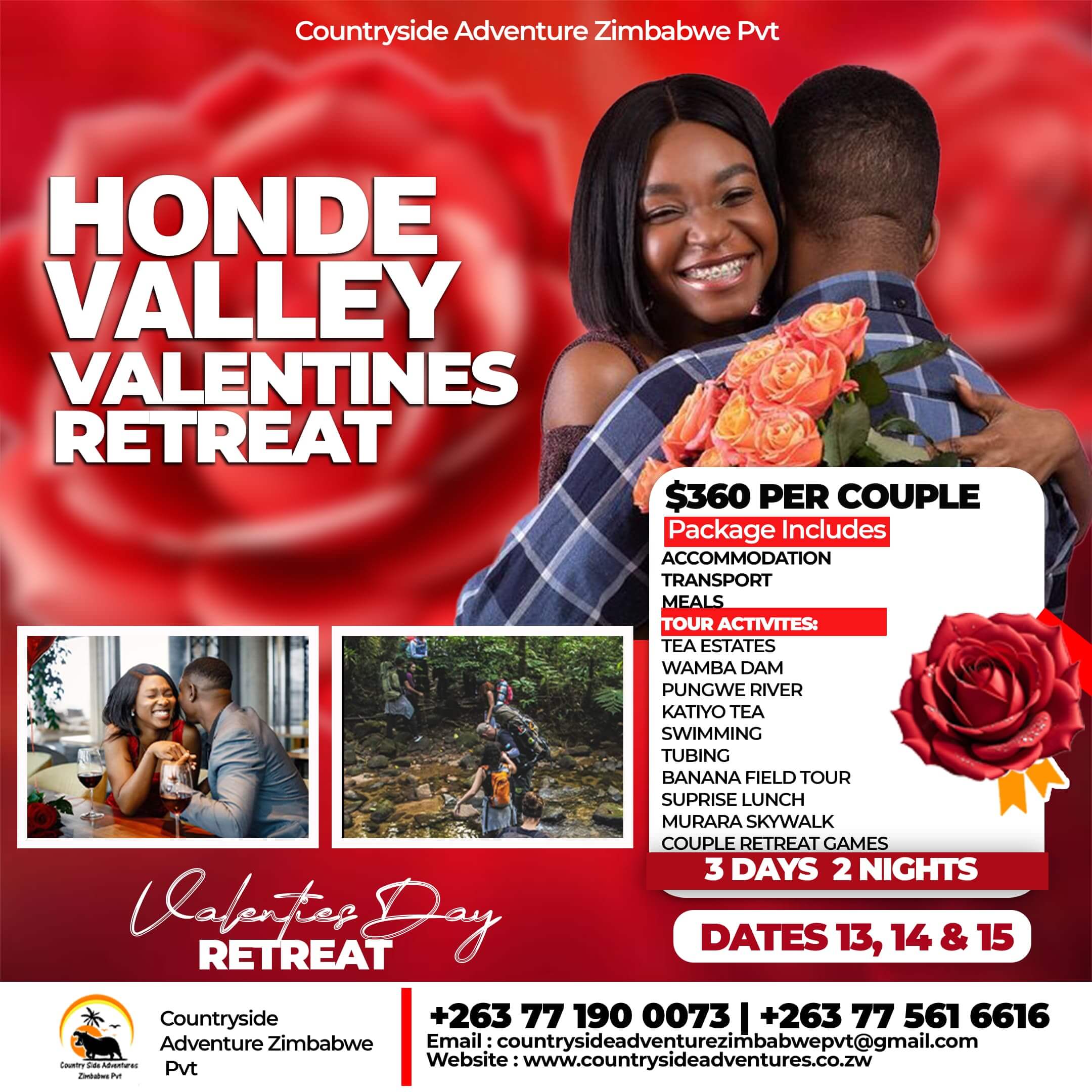 Honde Valley Valentines Retreat
